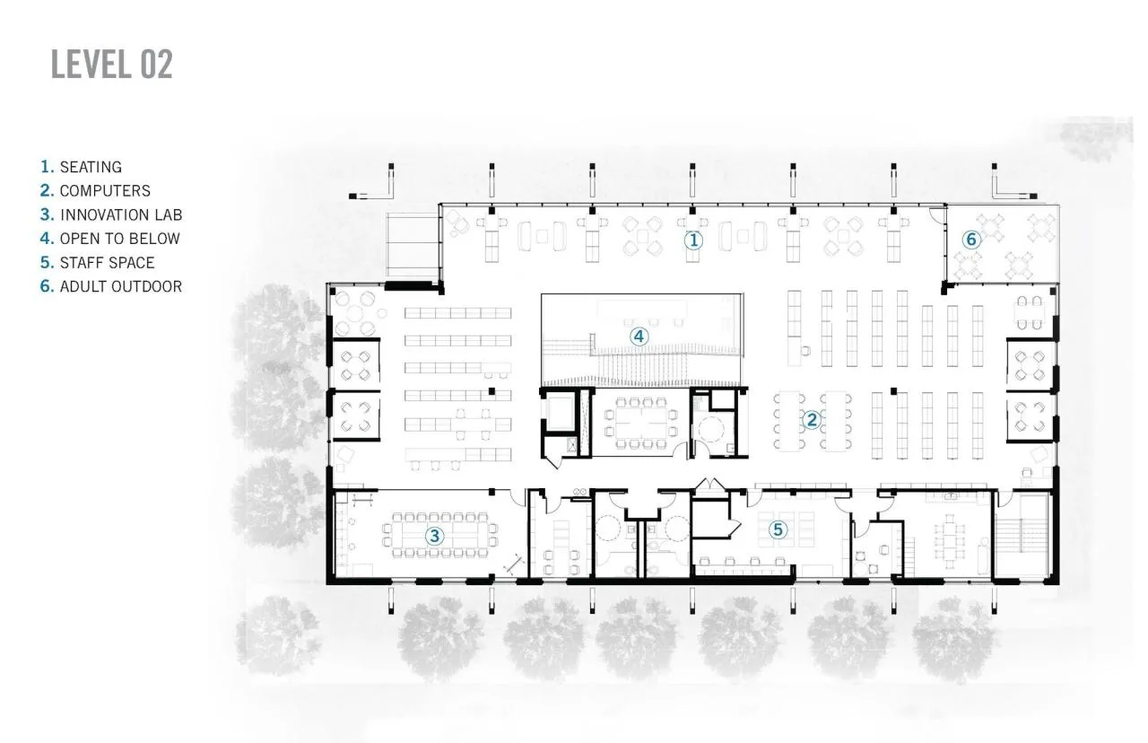 BIM Architecture | DCPL Southwest Community Library/Perkins and Will
