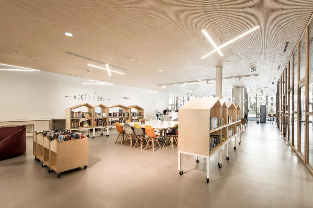 BIM Architecture | P ô le Simone Veil Multi functional Sports Center/K Architecture Sigwalt Herman