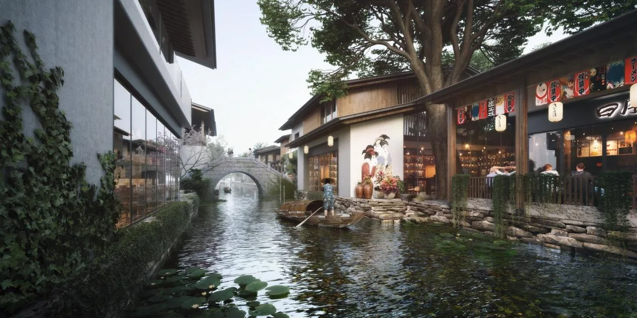 BIM Architecture | Bid Candidate | Environmental Design: Suzhou Qingtai Sino Japanese Industrial Design Village/Line+, MLA+
