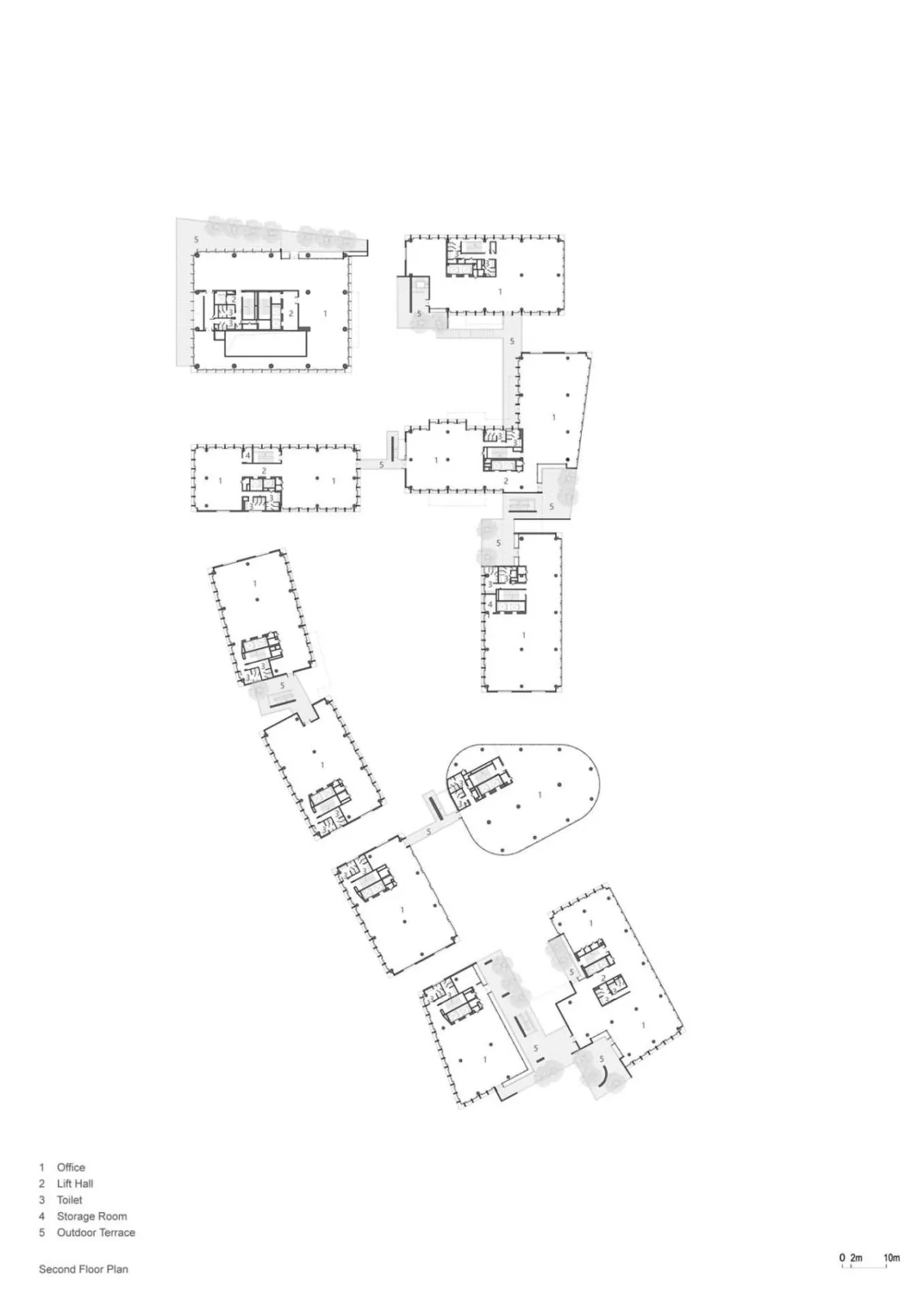 BIM Architecture | Chengdu Luhu Floating Headquarters Office Building/Vertical Building