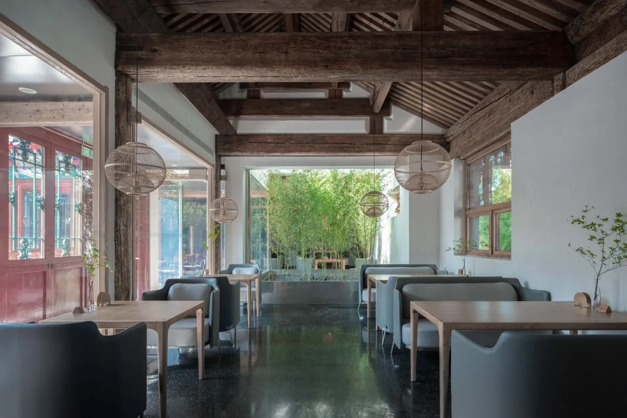 BIM Architecture | Interwoven Dialogue between New and Old - Courtyard Renovation Design at 91 Beiluogu Lane/Jiejie Studio