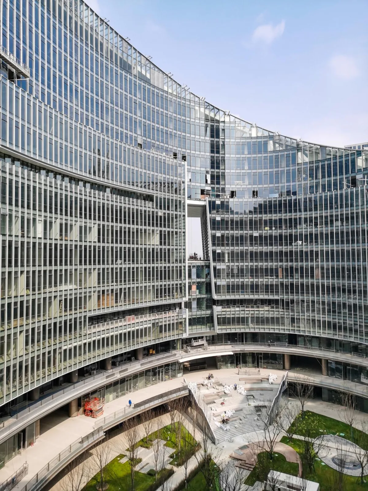 BIM Architecture | Chengdu High tech Vanke Center - Urban Garden of High tech Zone/Laguarda. Low Architects