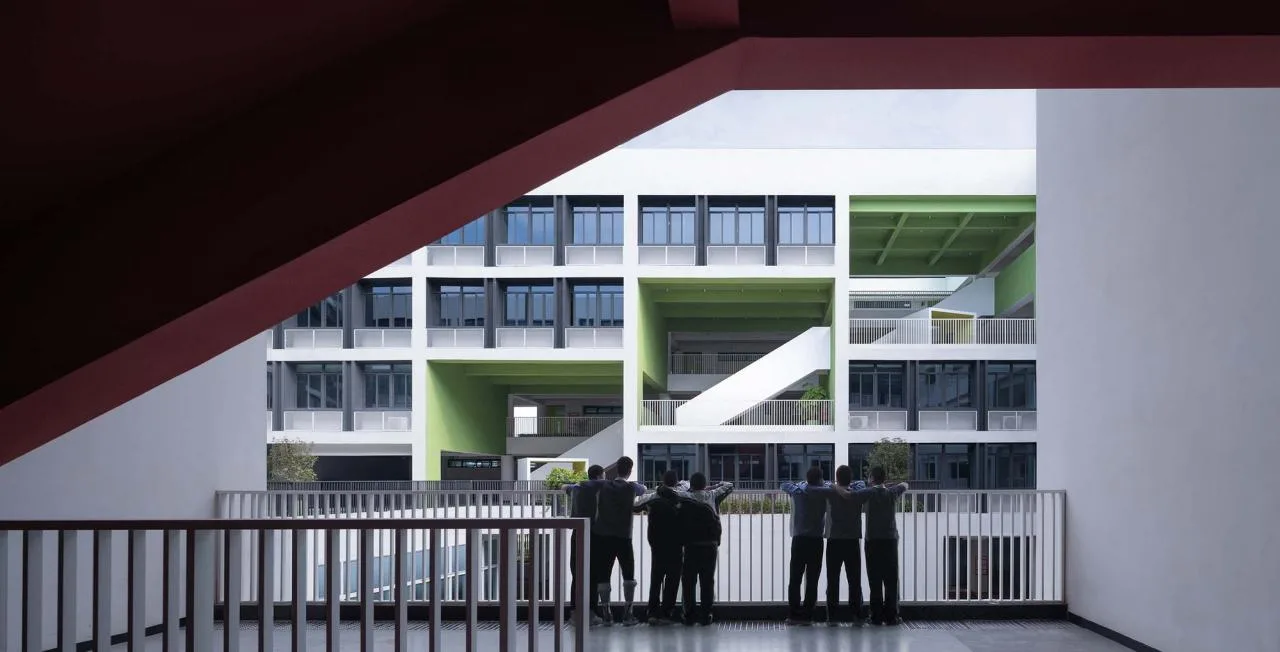 BIM Architecture | Shenzhen Longhua District Xingzhi Middle School/Zhubo Design Joint Public Works