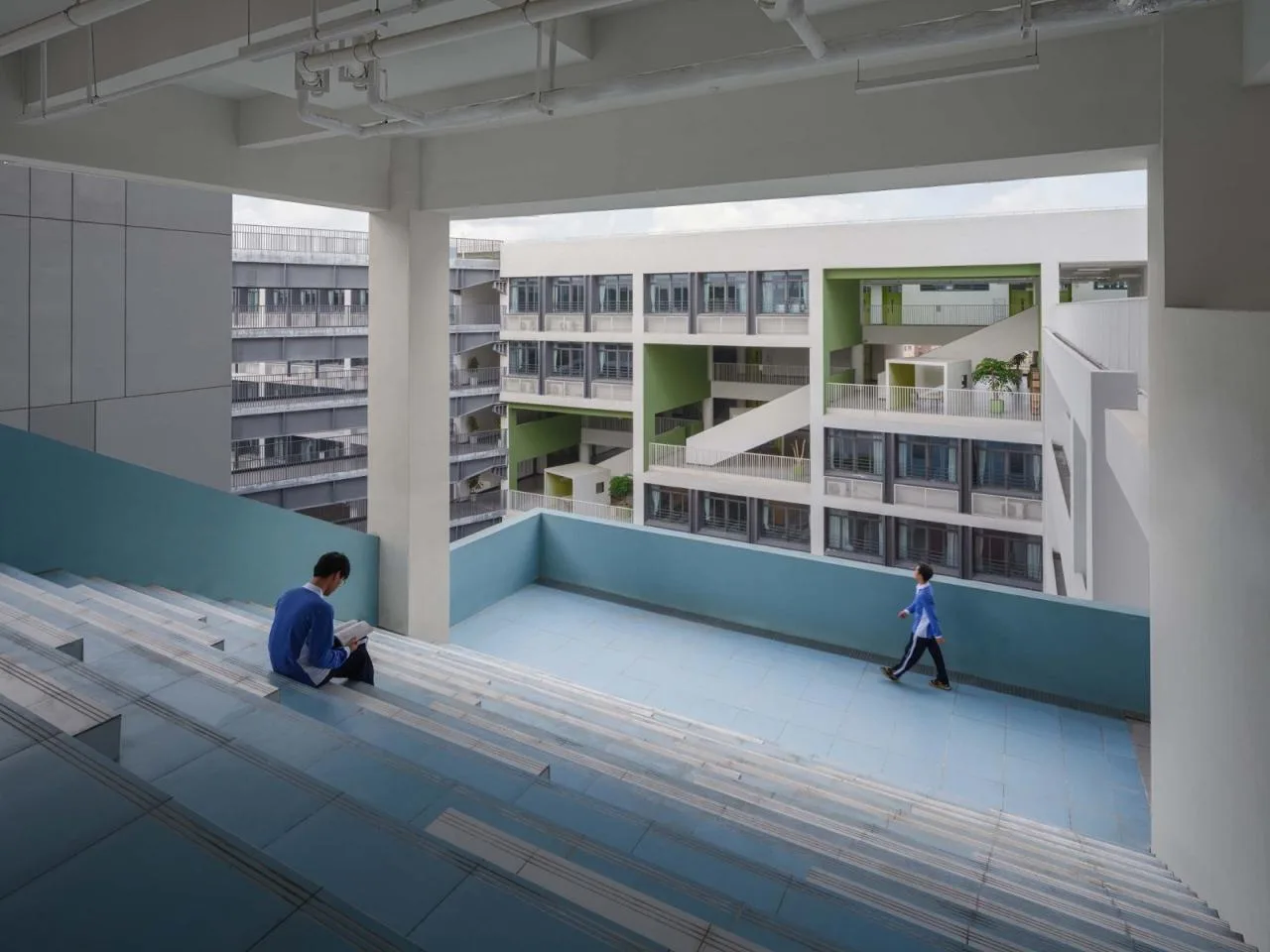 BIM Architecture | Shenzhen Longhua District Xingzhi Middle School/Zhubo Design Joint Public Works