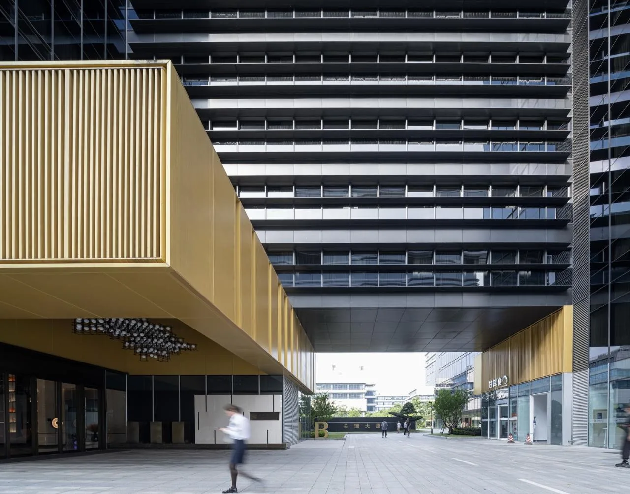 BIM architecture | Gad works | Open and closed three-dimensional garden, Hangzhou Guanrui Building