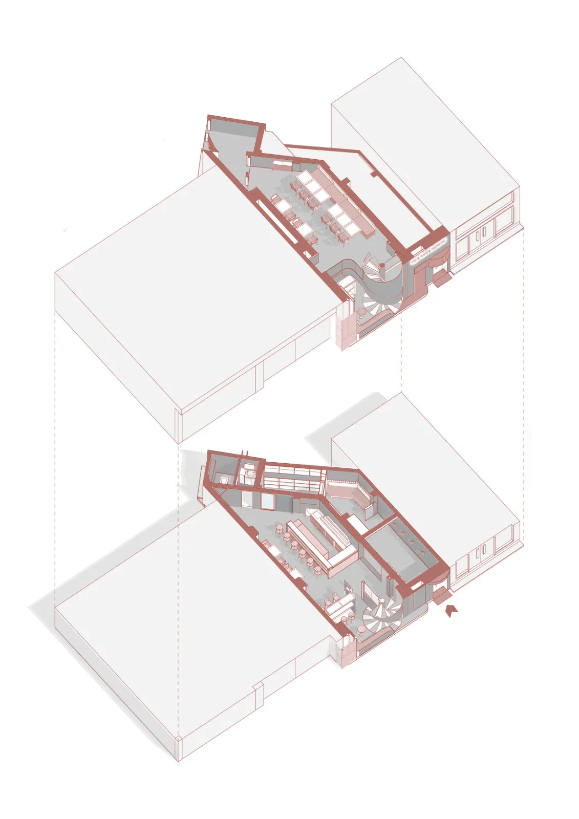 BIM Architecture | Wine ahead - Tilt your head and sway slowly/itD studio