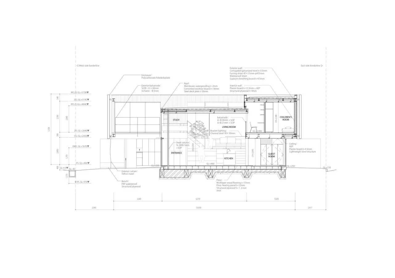 BIM Architecture | Liuhe Town Residential/Kasai Taiya+Zheng Aixiang Architectural Firm/KACH
