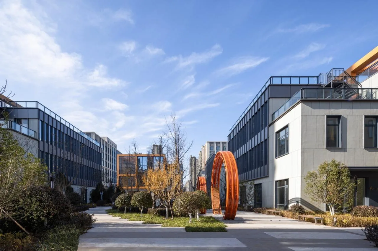 BIM Architecture | A New Industrial Community Designed to Retain Talents and Inspire Vitality/San Yi China