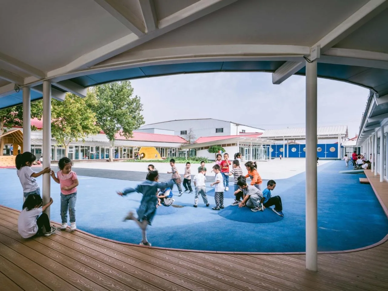 BIM Architecture | Xian County Sunshine Kindergarten/Public Architecture