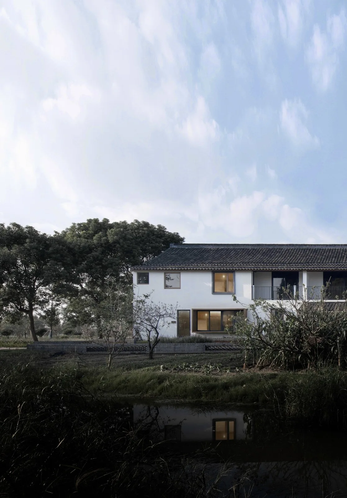 BIM Architecture | Low Cost Whole Village Renovation Practice: Rural Revitalization of Liyao Village in Fengxian, Shanghai/Water Stone Design