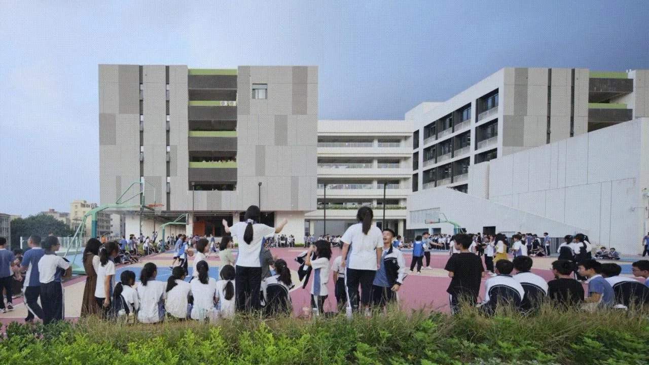 BIM Architecture | Shenzhen Longhua District Xingzhi Middle School/Zhubo Design Joint Public Works