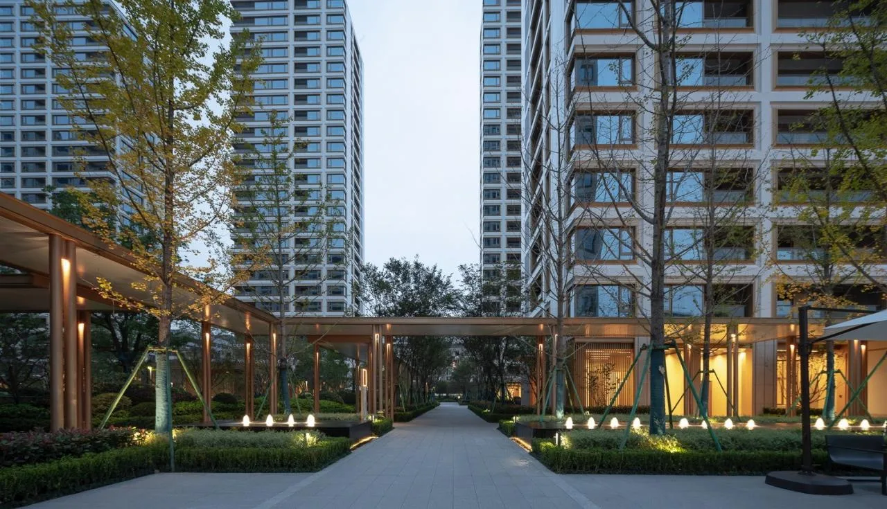 BIM Architecture | Urban Forest Residential Garden/ZSD Zhuoshi