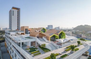 BIM Architecture for Shenzhen Pingshan East Bay Area Experimental School by Shendu Design-BIM WORLD