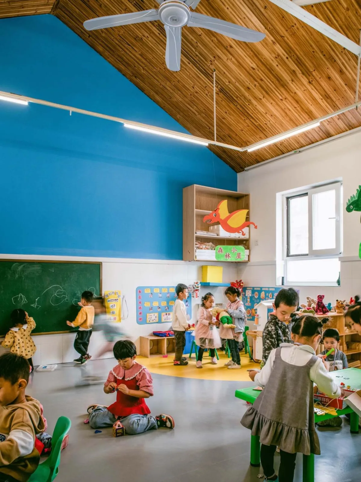 BIM Architecture | Xian County Sunshine Kindergarten/Public Architecture