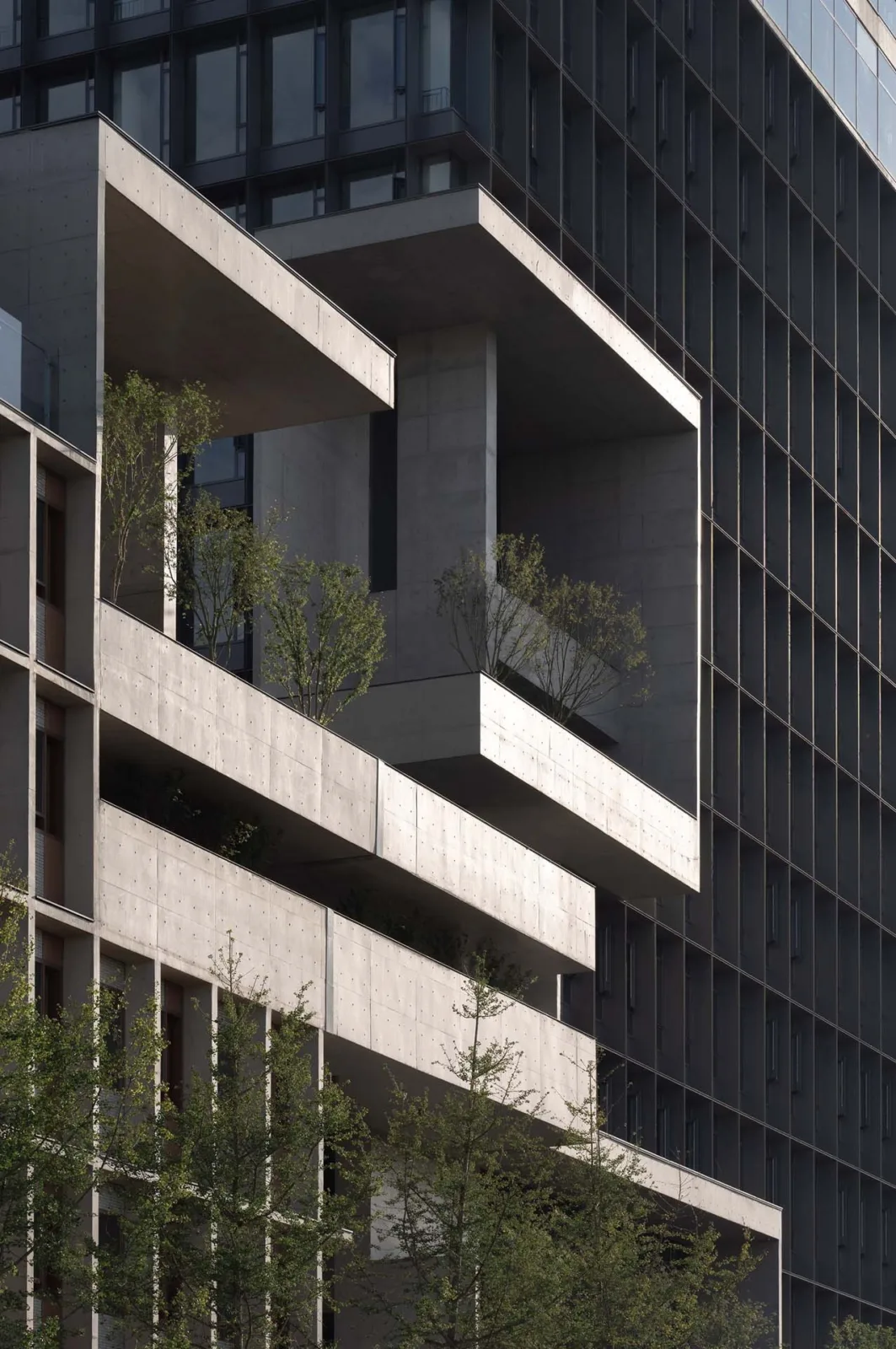 BIM Architecture | Chengdu Luhu Floating Headquarters Office Building/Vertical Building