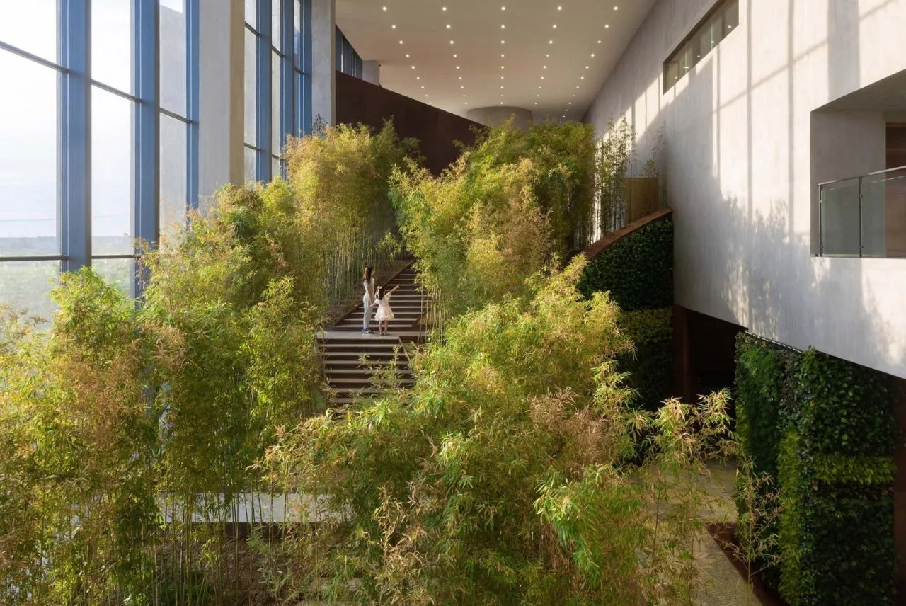 BIM Architecture | Baisha Island Financial Ecological Town Community Center/URBANUS Urban Practice