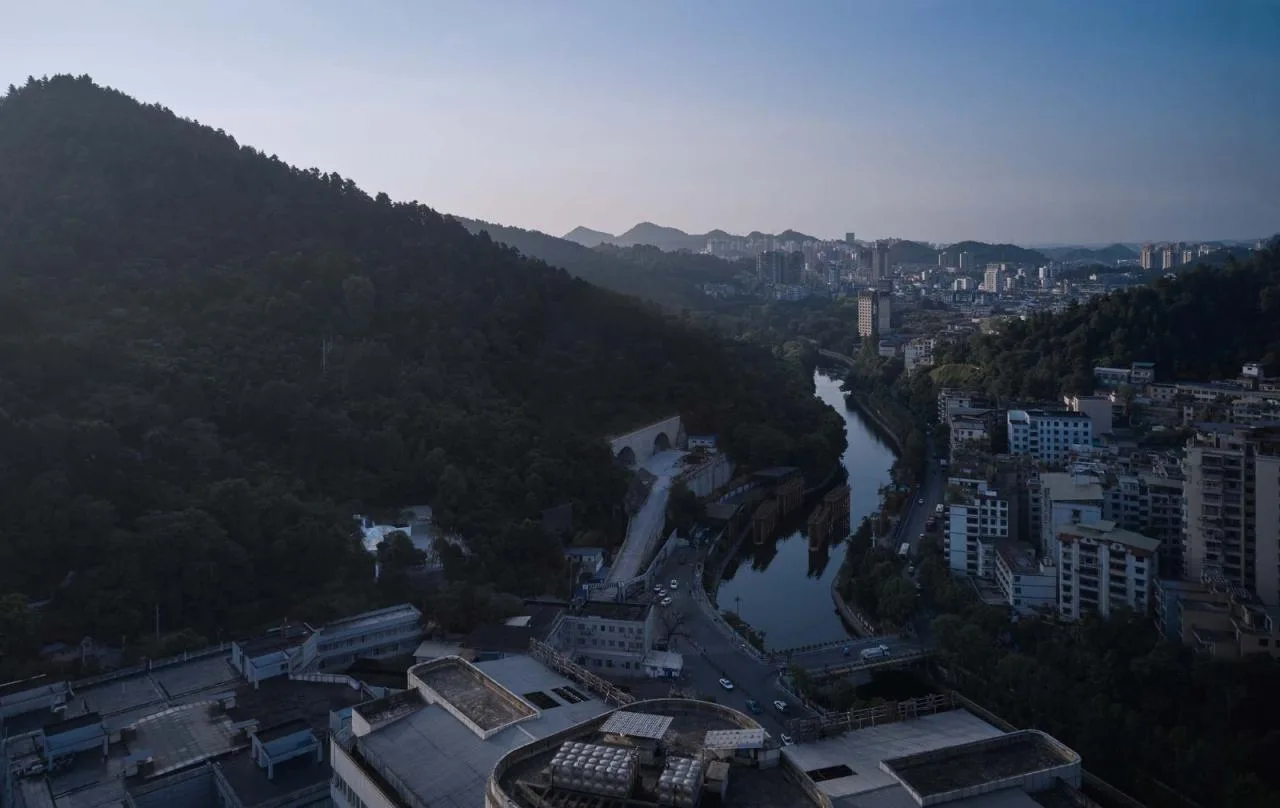 BIM Architecture | Zunyi Corpse Organ Donation Monument/Linhe Architecture Studio