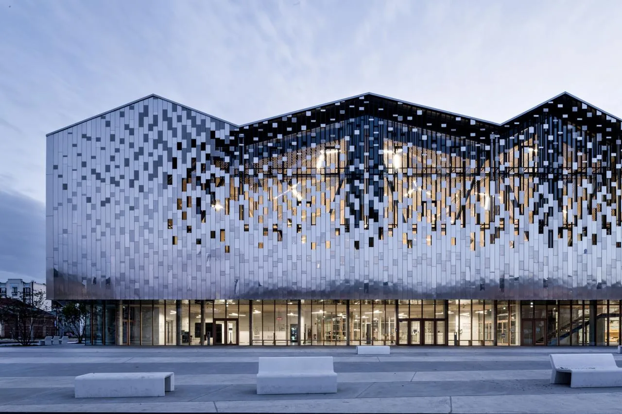 BIM Architecture | P ô le Simone Veil Multi functional Sports Center/K Architecture Sigwalt Herman