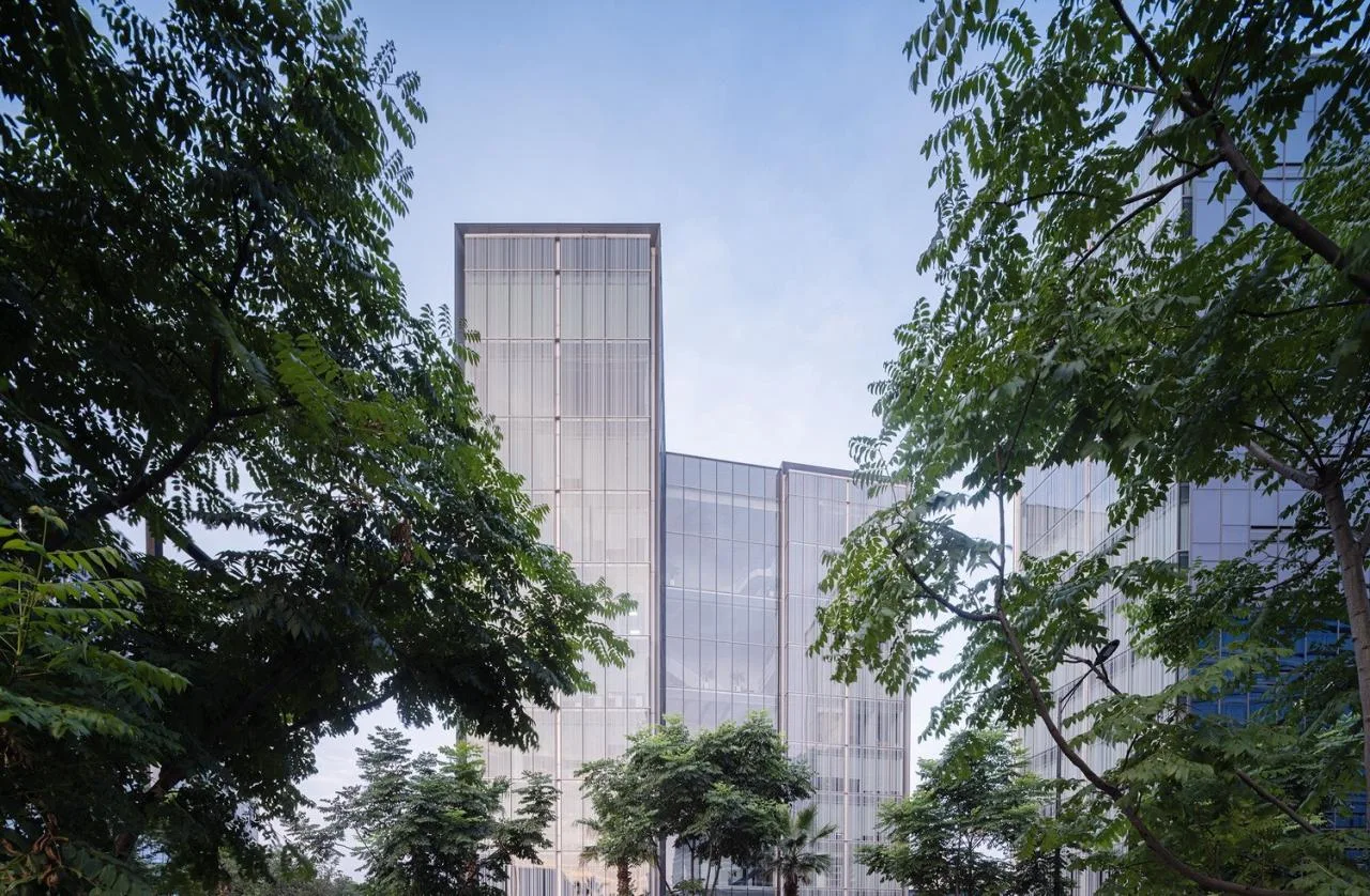 BIM architecture | Gad works | Open and closed three-dimensional garden, Hangzhou Guanrui Building