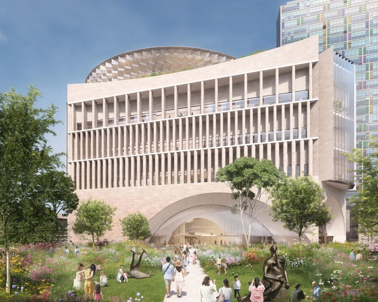 BIM Architecture | NGV Contemporary, Australia's largest contemporary art gallery, announces its proposal/Angelo Candalepas and Associates