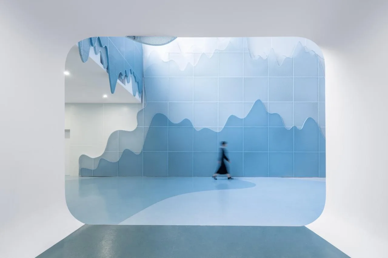 BIM Architecture | Shanghai's Trendiest Underground Passage, Riding Shanghai Waves to See Shanghai/W-Mills by Wutopia Lab
