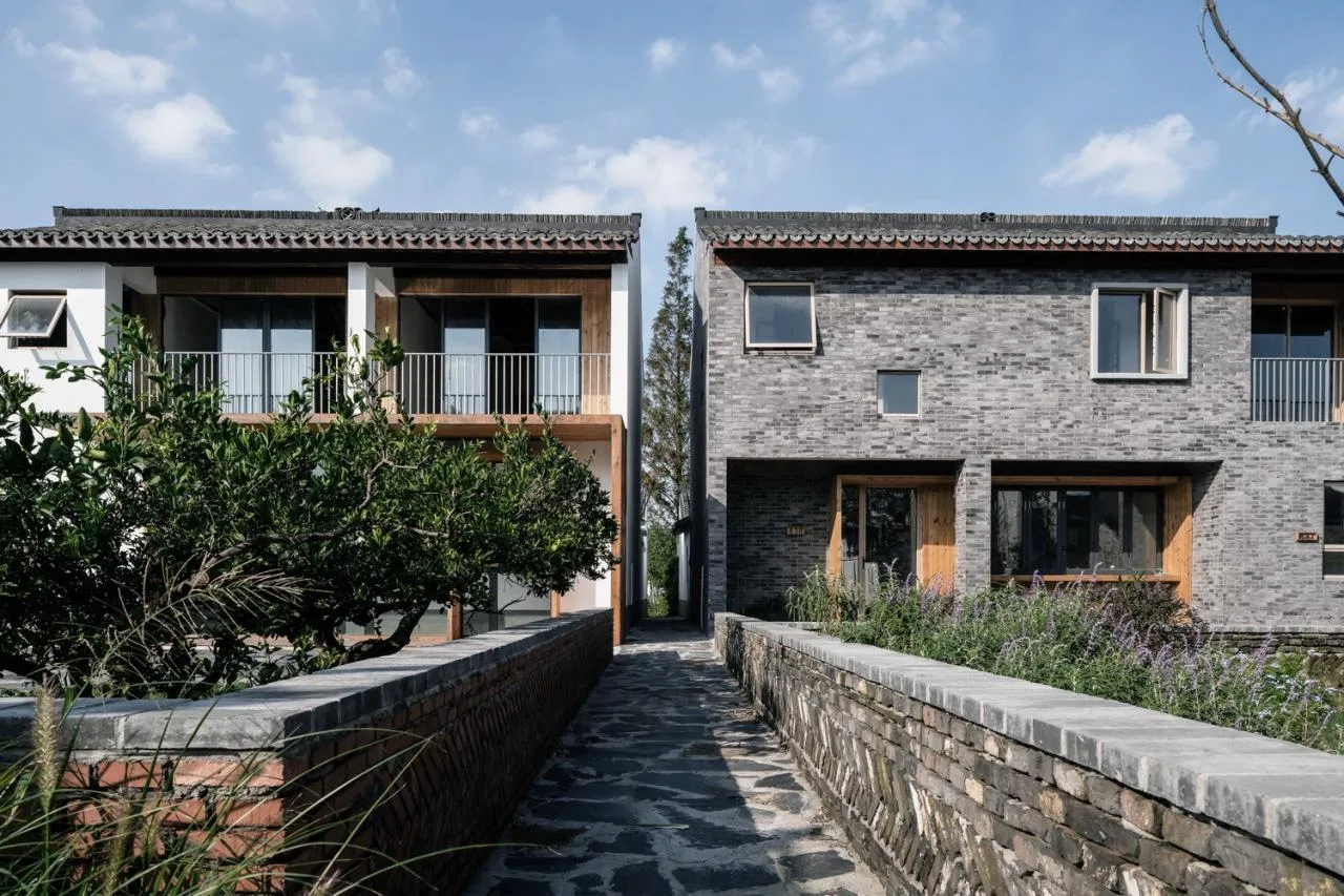 BIM Architecture | Low Cost Whole Village Renovation Practice: Rural Revitalization of Liyao Village in Fengxian, Shanghai/Water Stone Design