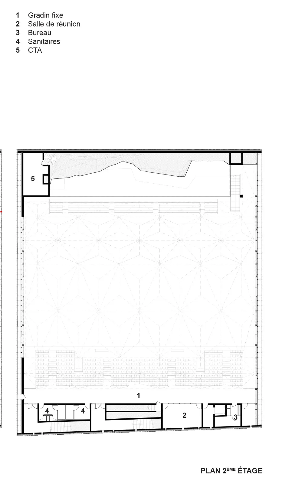 BIM Architecture | P ô le Simone Veil Multi functional Sports Center/K Architecture Sigwalt Herman