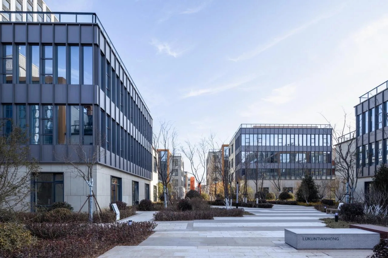 BIM Architecture | A New Industrial Community Designed to Retain Talents and Inspire Vitality/San Yi China