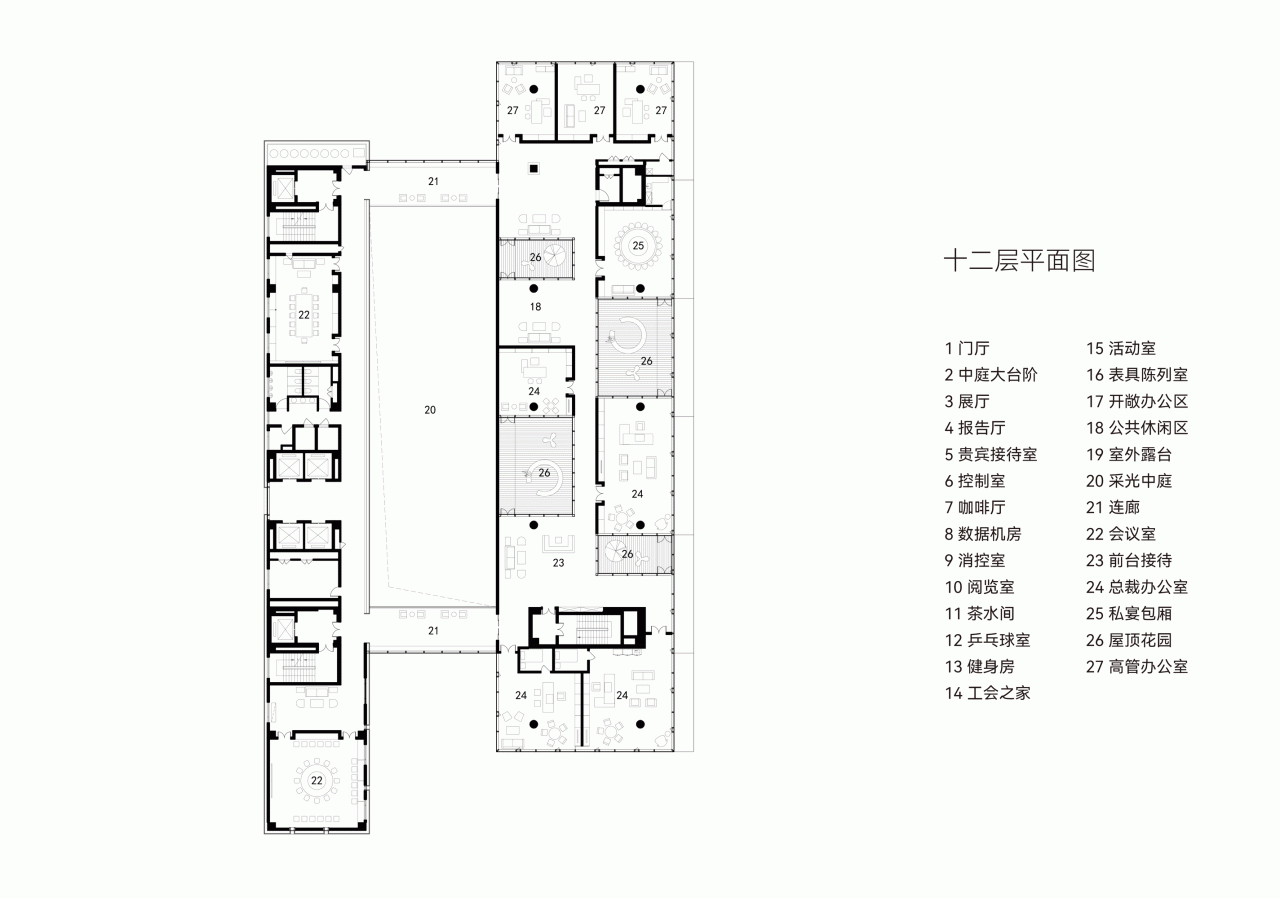 BIM Architecture | Hangzhou Weixing Intelligent Headquarters Project Record/Meng Fanhao - ad × line+