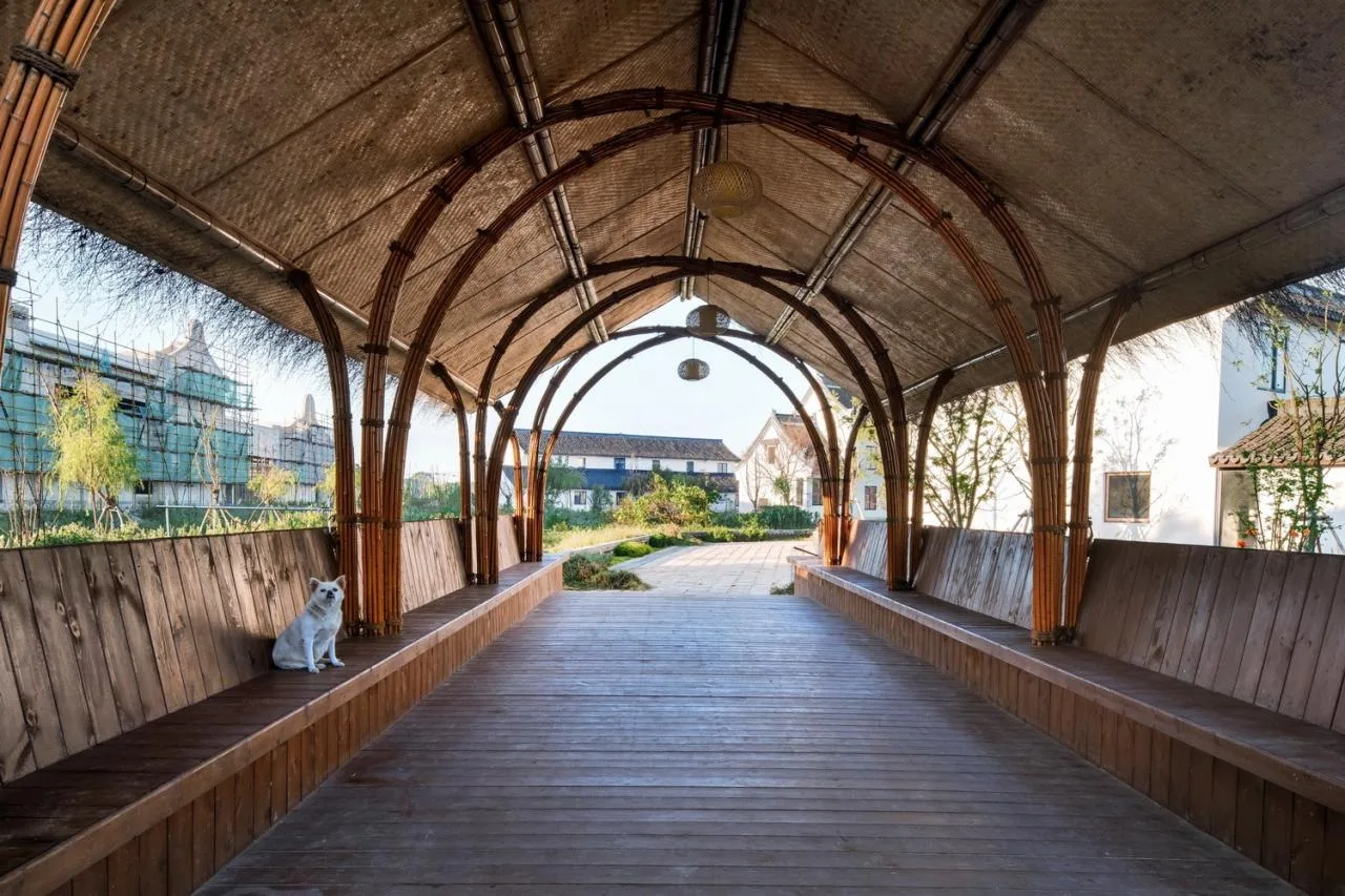 BIM Architecture | Low Cost Whole Village Renovation Practice: Rural Revitalization of Liyao Village in Fengxian, Shanghai/Water Stone Design