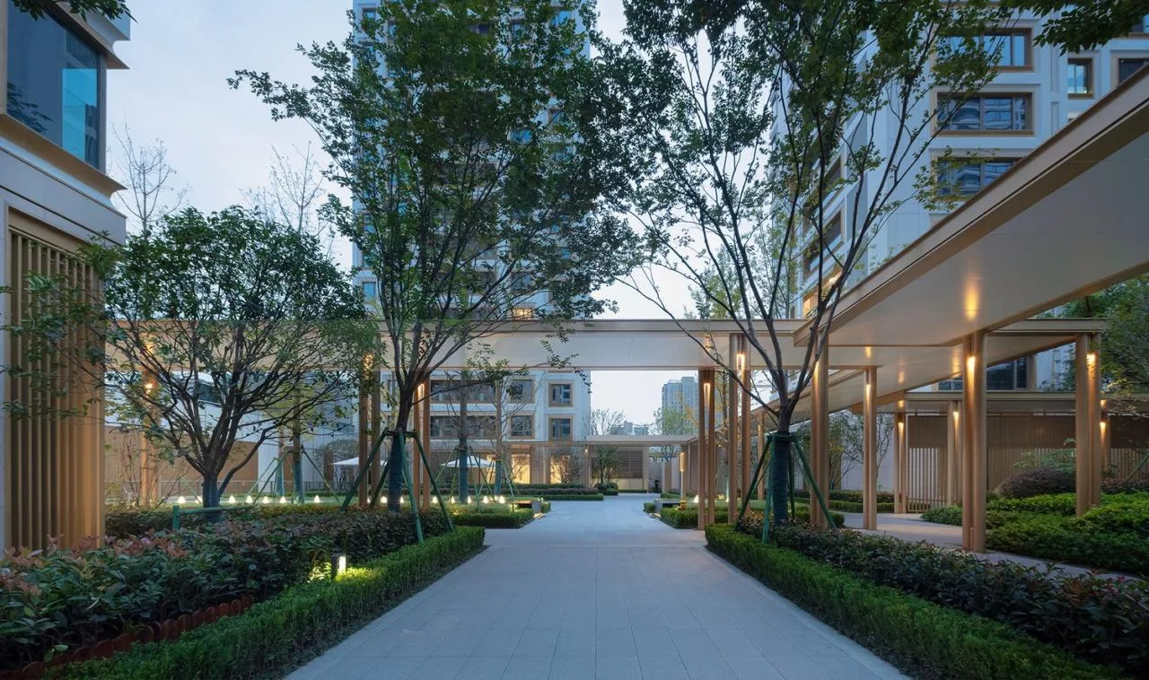 BIM Architecture | Urban Forest Residential Garden/ZSD Zhuoshi
