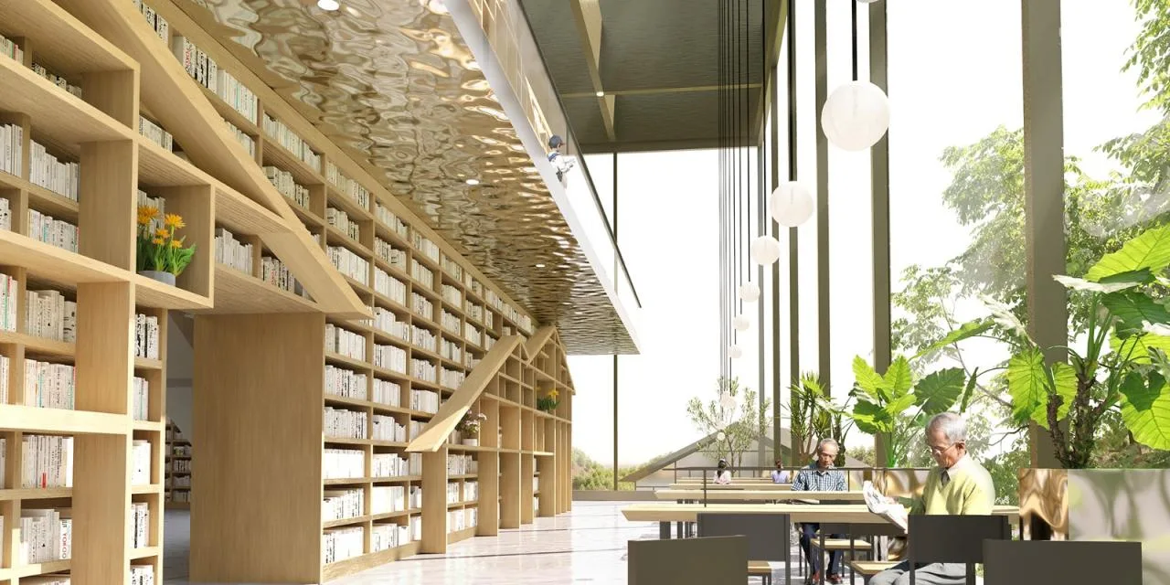 BIM Architecture | Linhe Moying - Xianshi Ancient Town Activity Complex Scheme Design/Outsiders Architecture