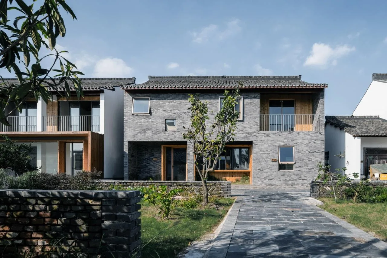 BIM Architecture | Low Cost Whole Village Renovation Practice: Rural Revitalization of Liyao Village in Fengxian, Shanghai/Water Stone Design