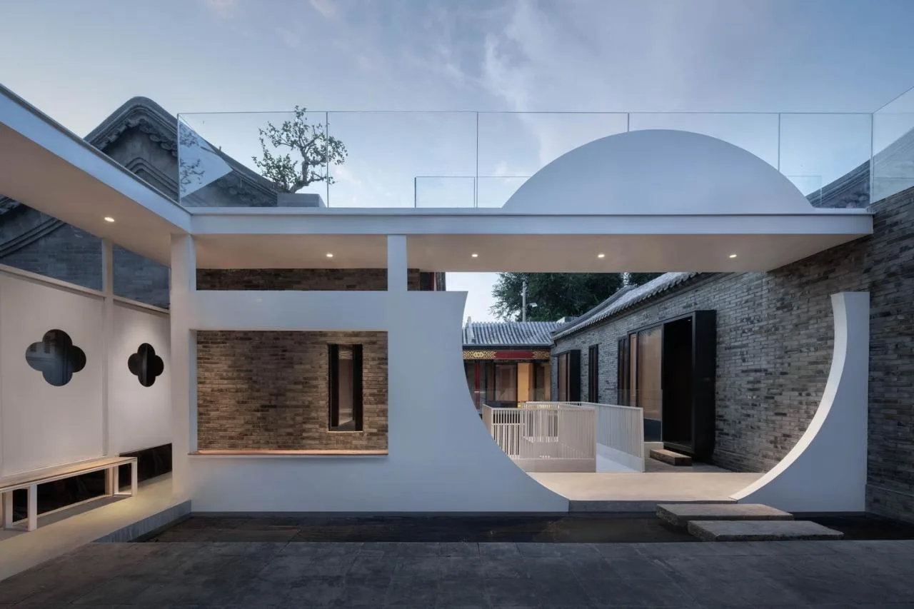 BIM Architecture | Interwoven Dialogue between New and Old - Courtyard Renovation Design at 91 Beiluogu Lane/Jiejie Studio