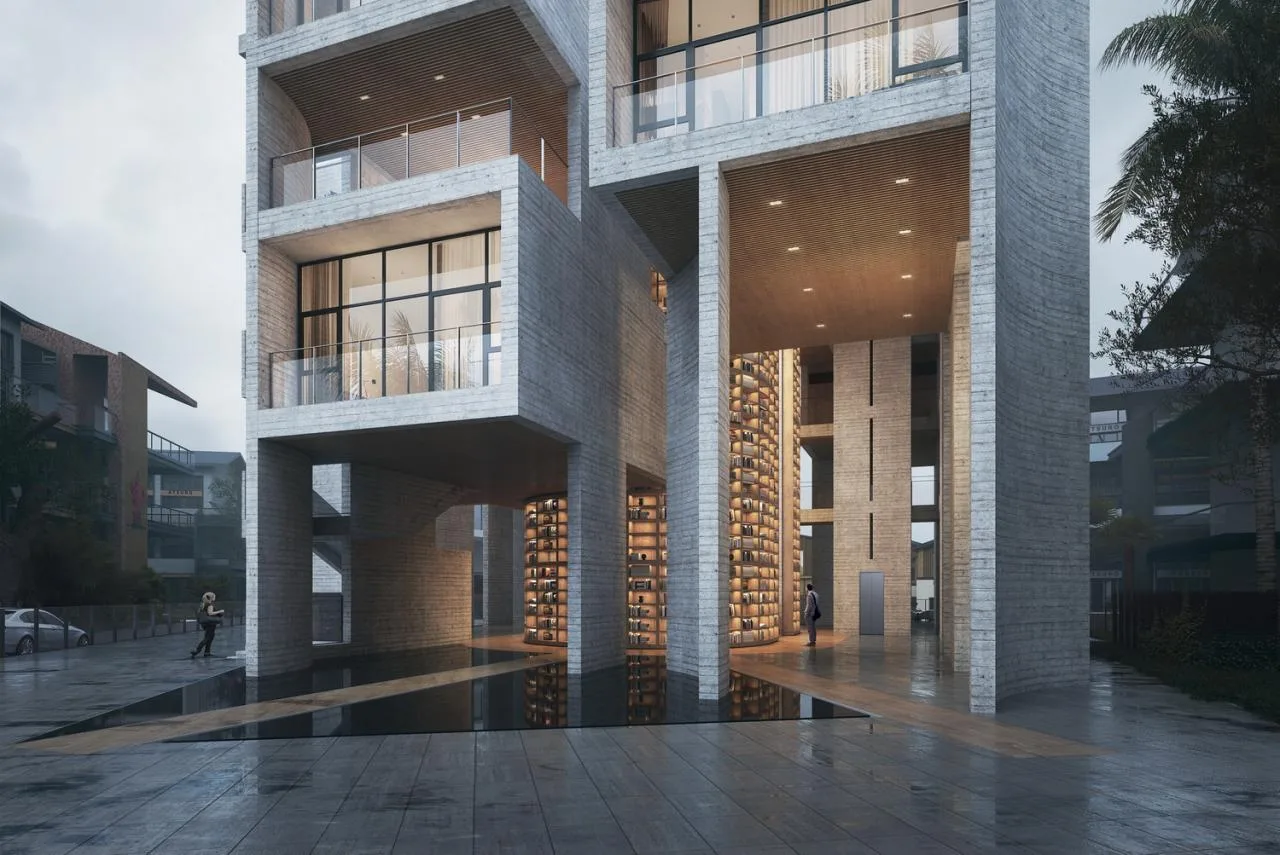 BIM Architecture | Fortress Besieged Hotel: Hotel and Literature/Nanxu