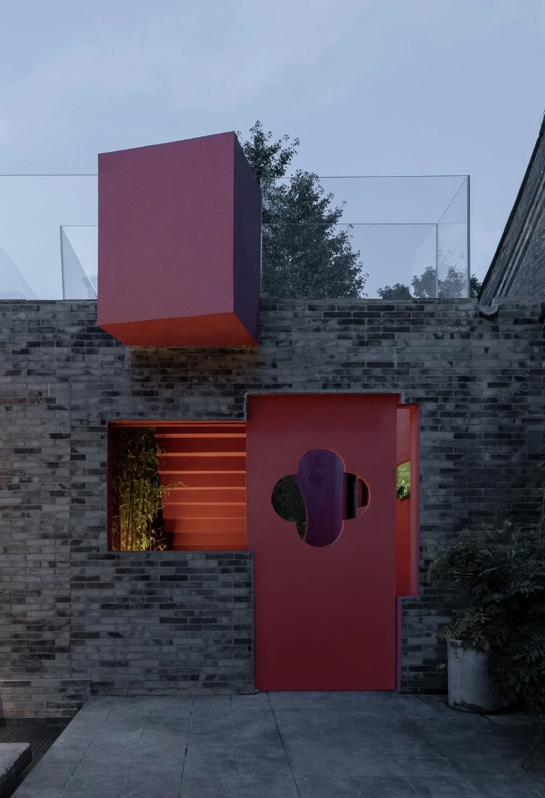 BIM Architecture | Interwoven Dialogue between New and Old - Courtyard Renovation Design at 91 Beiluogu Lane/Jiejie Studio