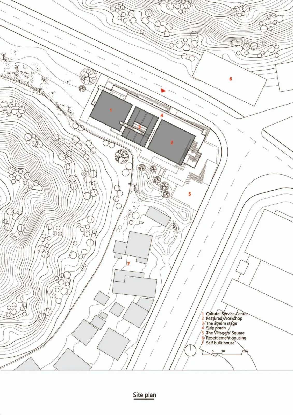 BIM Architecture | Ruyi Village Cultural Service Center and Featured Workshops/Local Studios in Shuikou Town, Jianghua Yao Ethnic Group