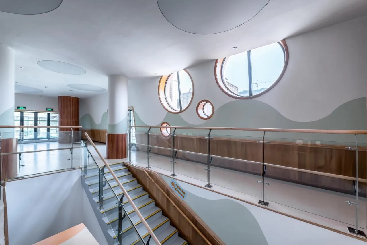 BIM Architecture | Weinan Municipal Government Kindergarten/Zhonghe Yuanchuang Architectural Design Co., Ltd