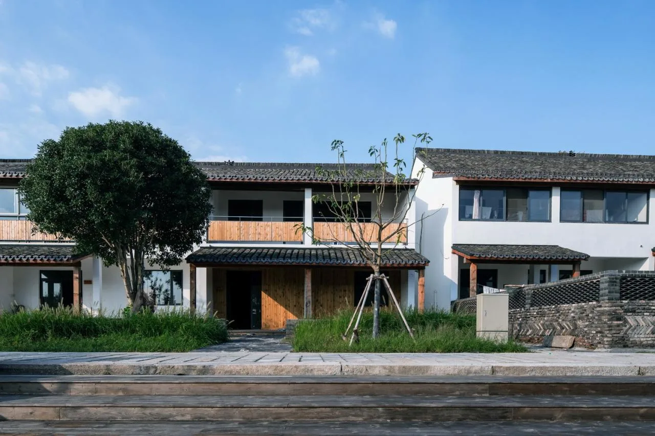 BIM Architecture | Low Cost Whole Village Renovation Practice: Rural Revitalization of Liyao Village in Fengxian, Shanghai/Water Stone Design