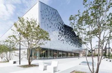 BIM Architecture: Pôle Simone Veil Multi-Functional Sports Center by K Architecture Sigwalt Herman-BIM WORLD