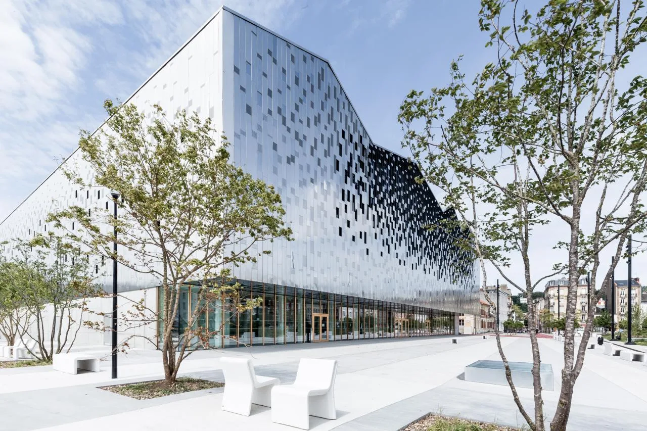 BIM Architecture | P ô le Simone Veil Multi functional Sports Center/K Architecture Sigwalt Herman