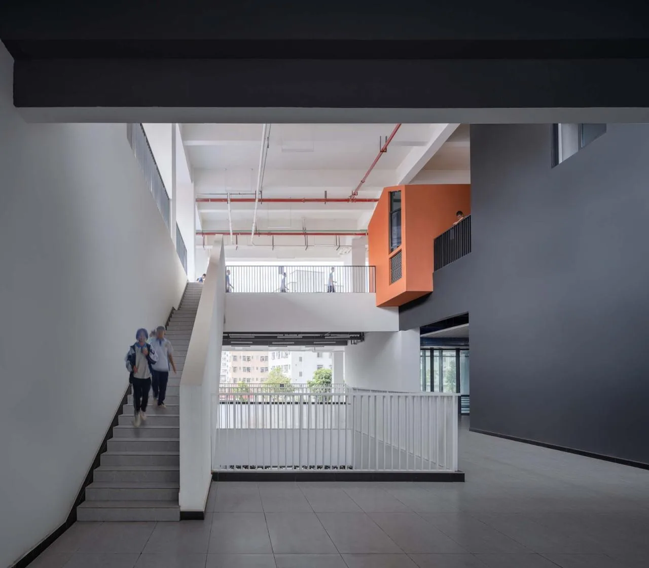 BIM Architecture | Shenzhen Longhua District Xingzhi Middle School/Zhubo Design Joint Public Works