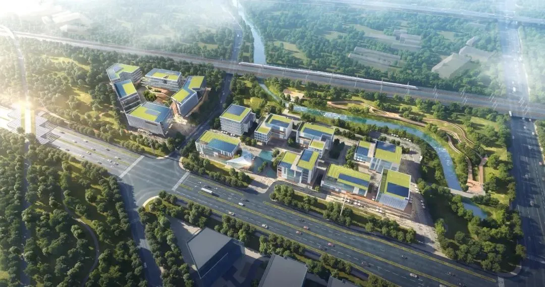 BIM Architecture | Nanjing's First Carbon Neutral Industrial Park - China Energy Valley Industrial Ecological Zone/Qicheng Design