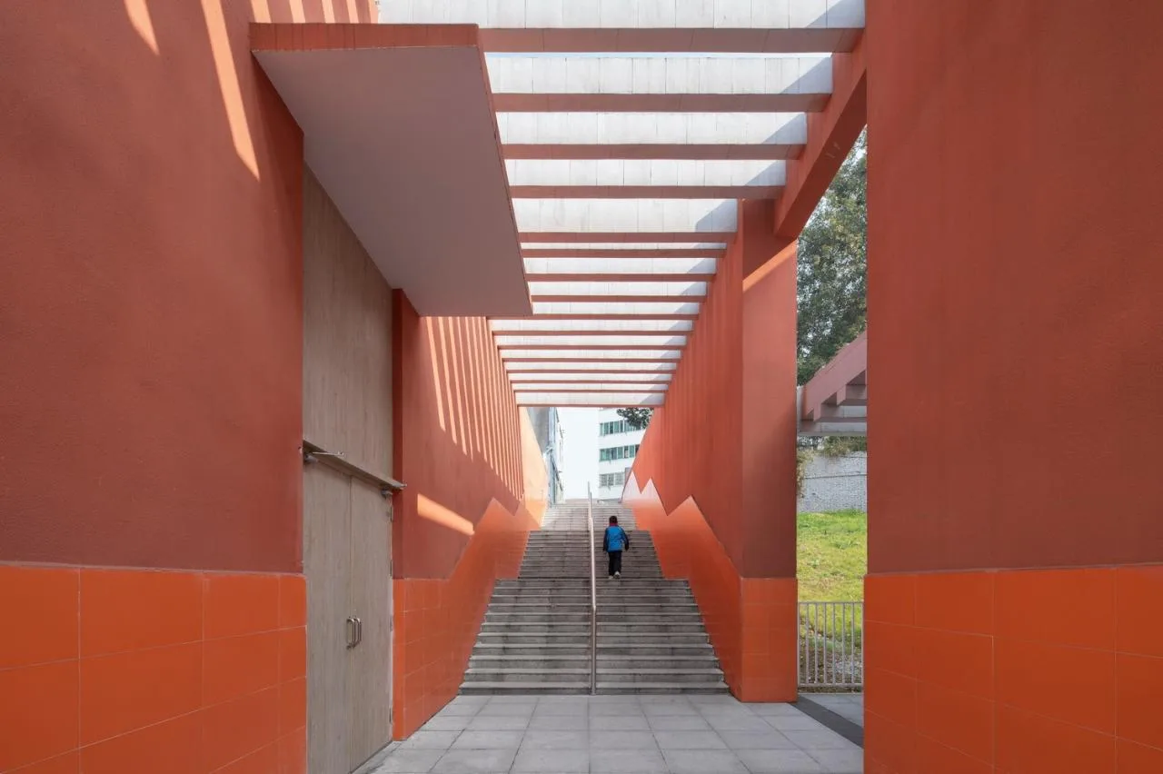 BIM Architecture | Huangjia Primary School Expansion Project - Order Geometry/Foundation Building