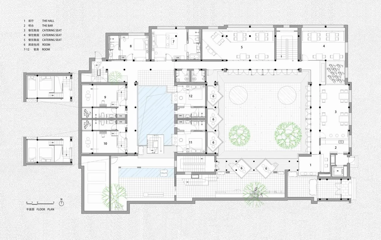 BIM Architecture | Interwoven Dialogue between New and Old - Courtyard Renovation Design at 91 Beiluogu Lane/Jiejie Studio