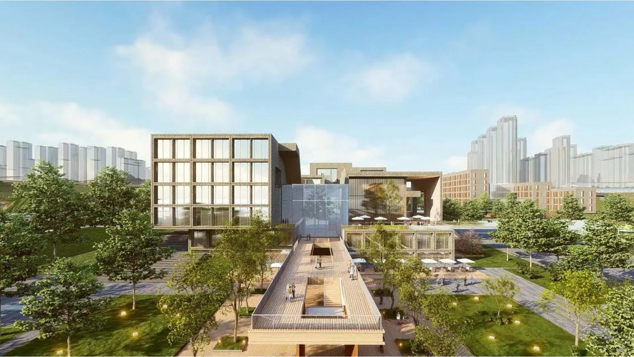 BIM Architecture | Lanzhou Gaolan Community Cultural and Sports Center/Yijing Architectural Design
