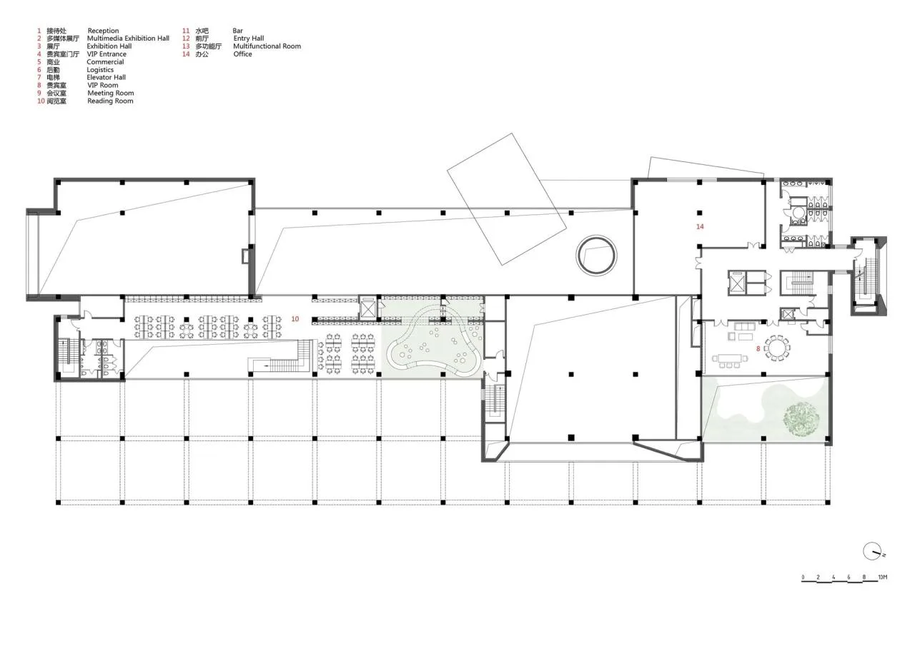 BIM Architecture | Baisha Island Financial Ecological Town Community Center/URBANUS Urban Practice