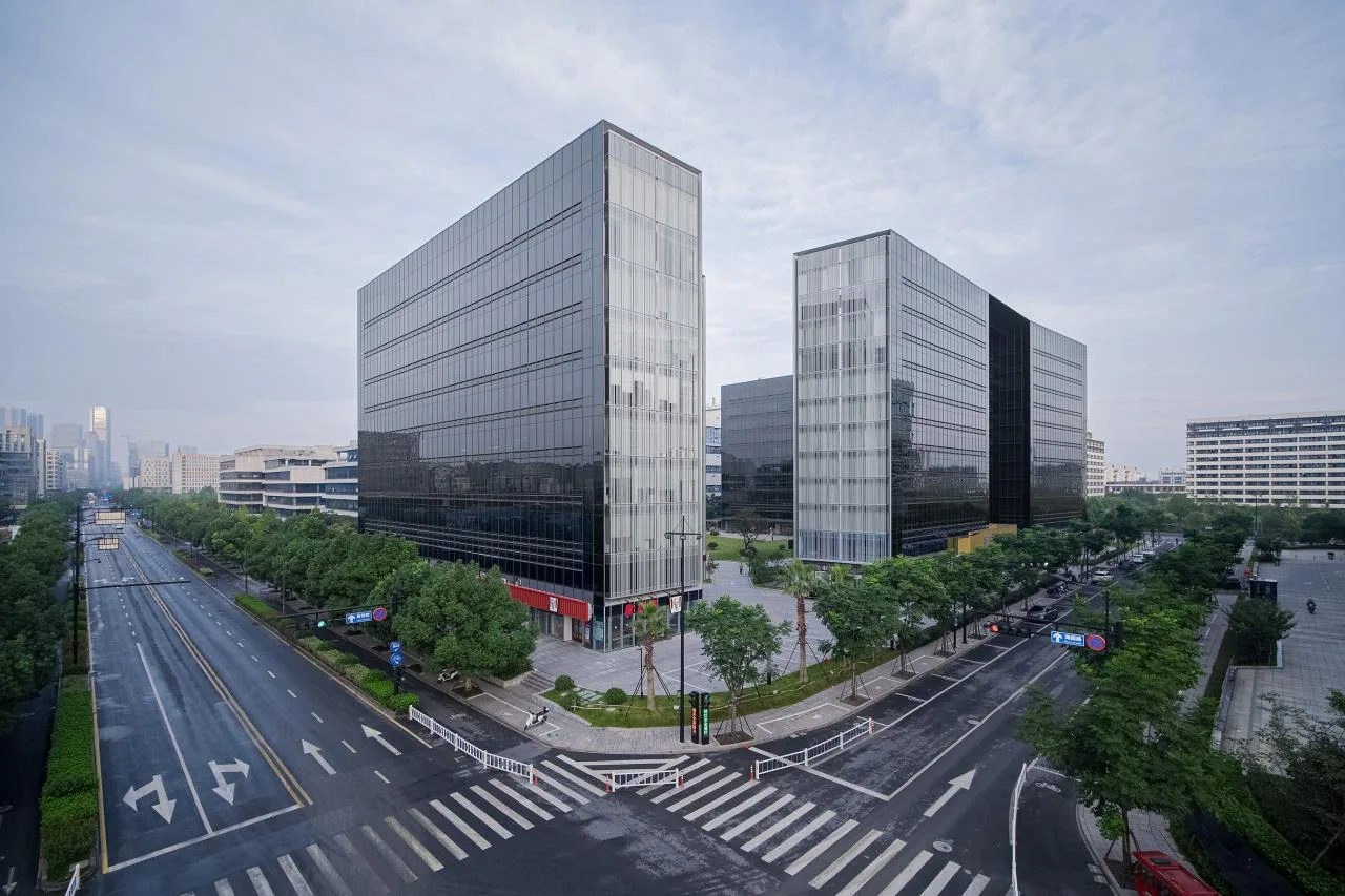 BIM architecture | Gad works | Open and closed three-dimensional garden, Hangzhou Guanrui Building