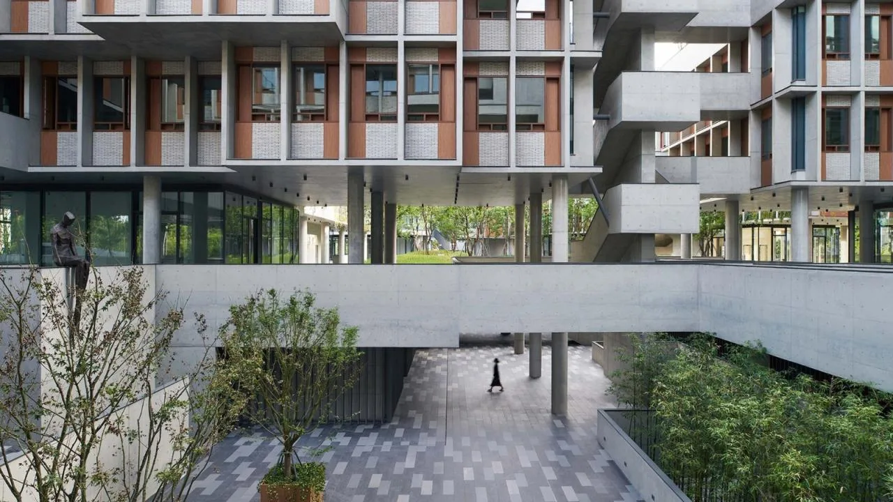 BIM Architecture | Chengdu Luhu Floating Headquarters Office Building/Vertical Building