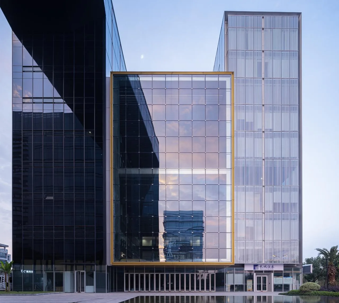BIM architecture | Gad works | Open and closed three-dimensional garden, Hangzhou Guanrui Building